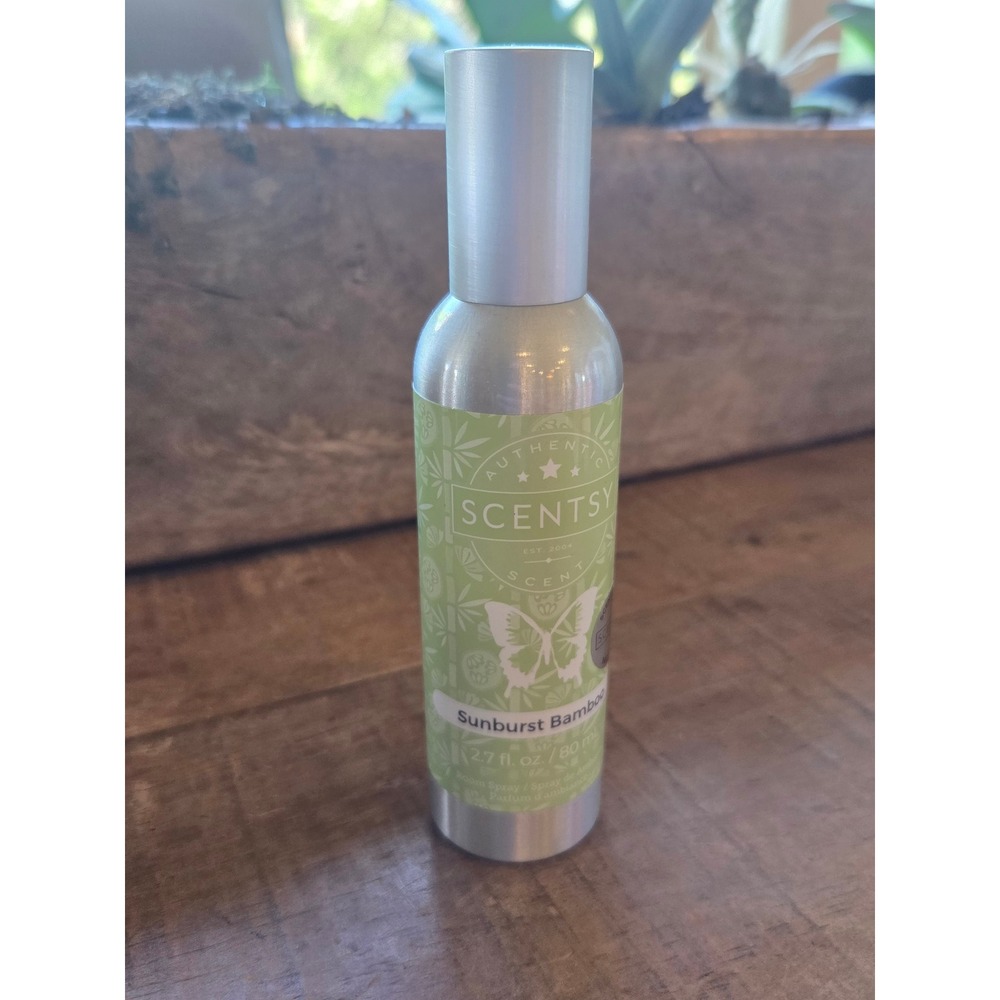 Scentsy Sunburst Bamboo Room spray New!